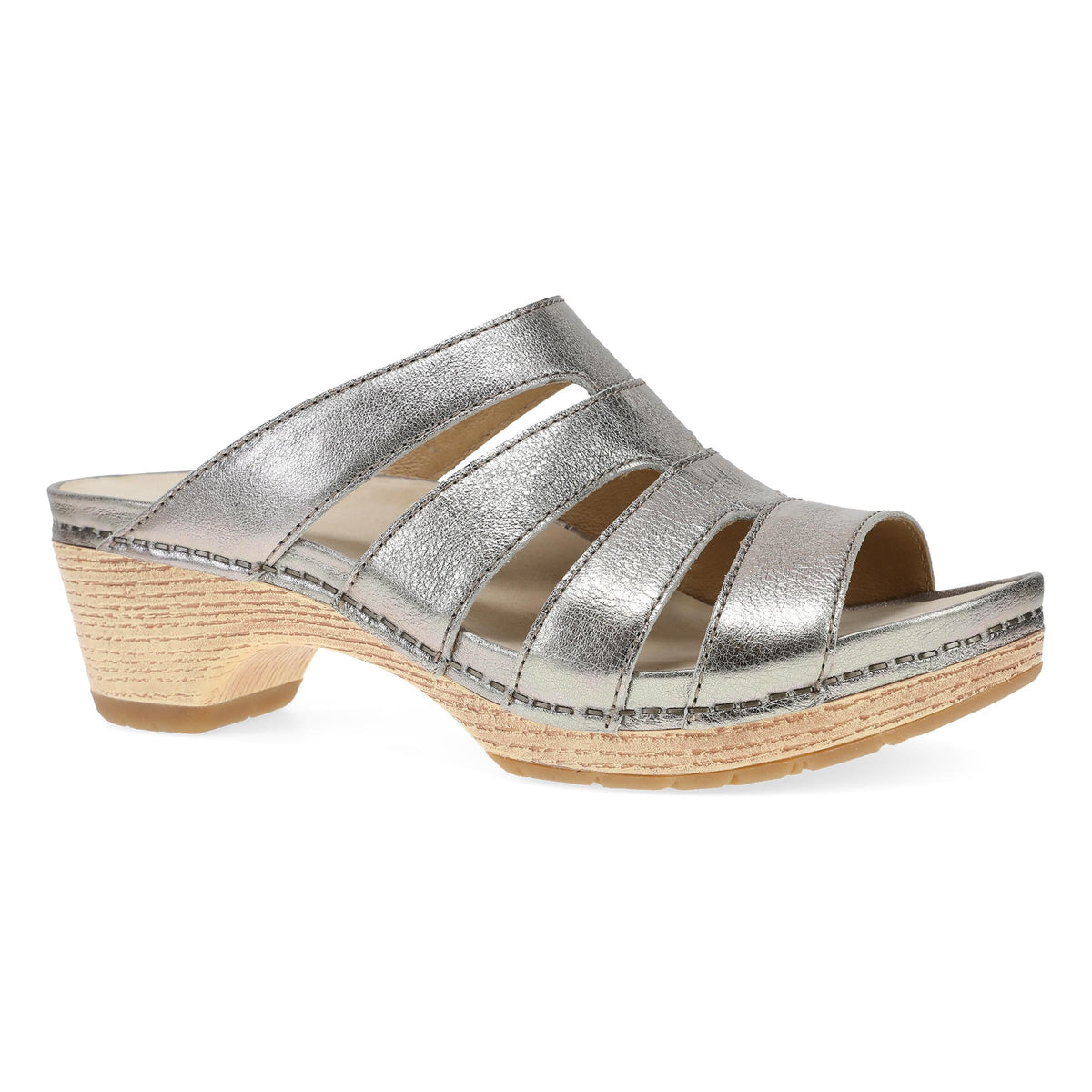 Lyndi Platino Metallic | Dansko Essential