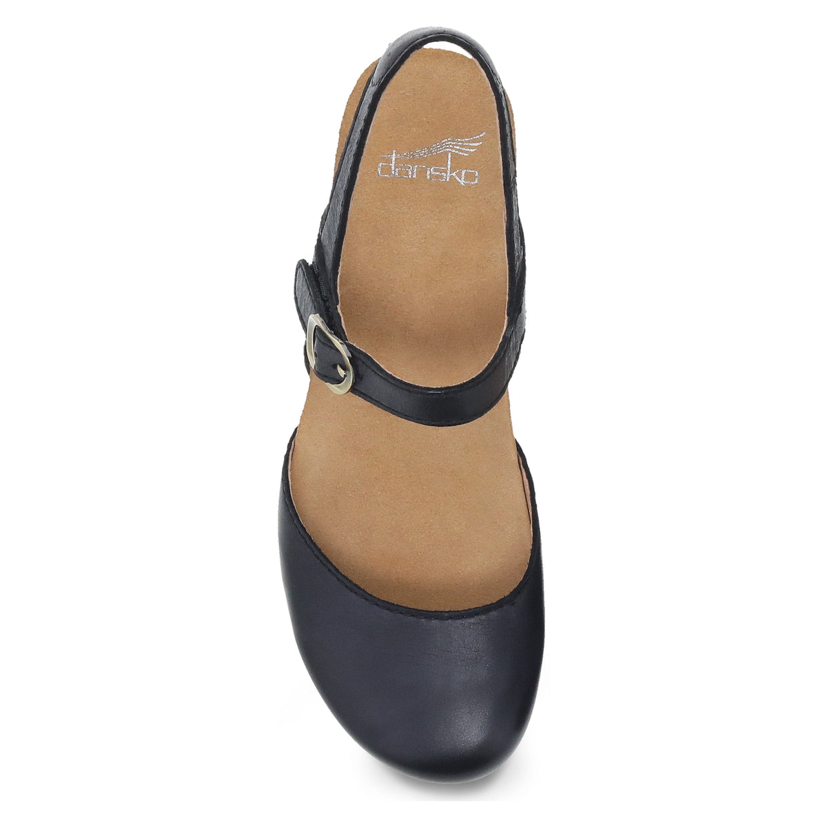 Tiffani Black Milled Burnished | Dansko Signature