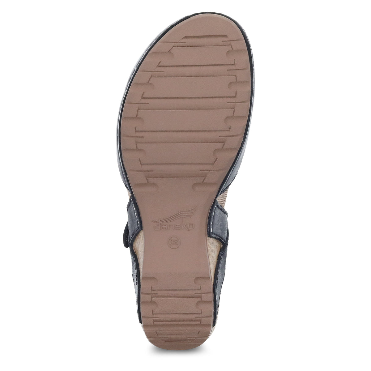 Tiffani Black Milled Burnished | Dansko Signature