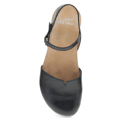 Rowan Black Waxy Burnished | Dansko Premium