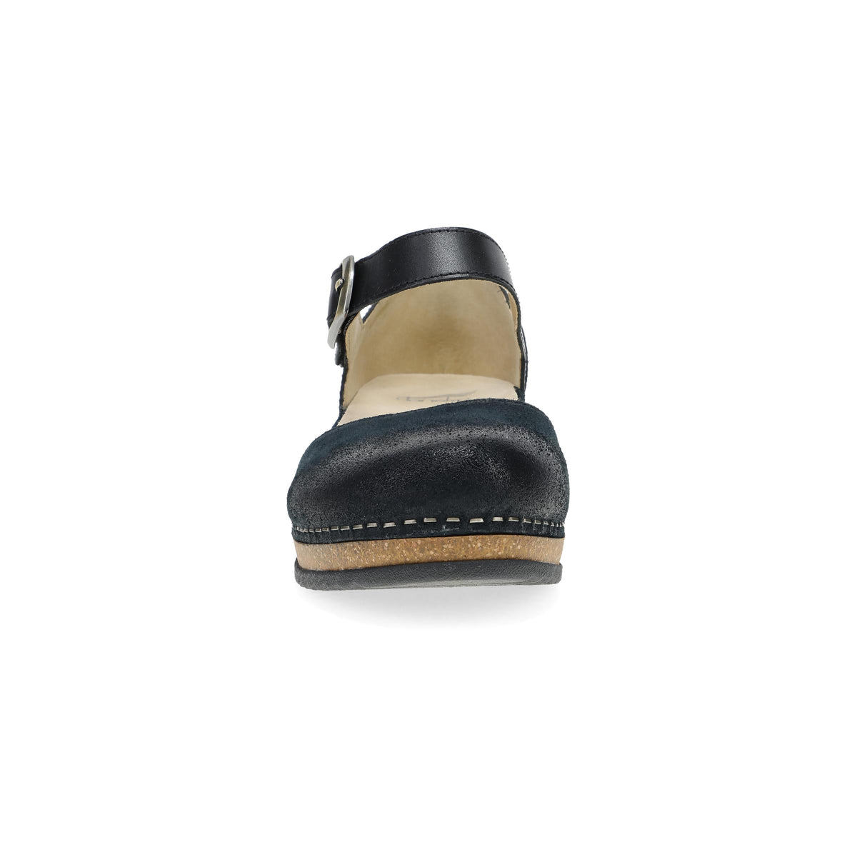 Mae Black Burnished Suede | Dansko Featured