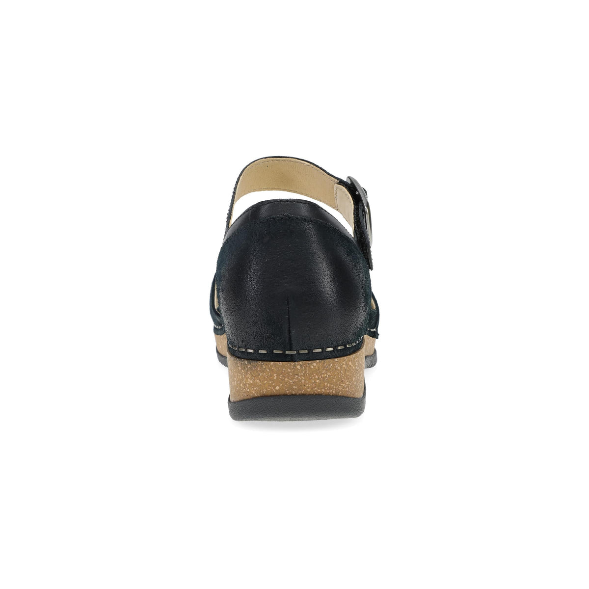 Mae Black Burnished Suede | Dansko Featured