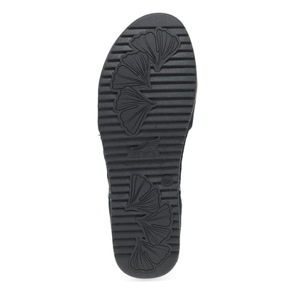 Mae Black Burnished Suede | Dansko Featured