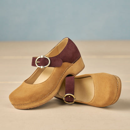 Bonny Mary Jane Tan/Mulberry | Dansko Premium