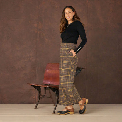 Bonny Mary Jane Black/Luggage | Dansko Exclusive
