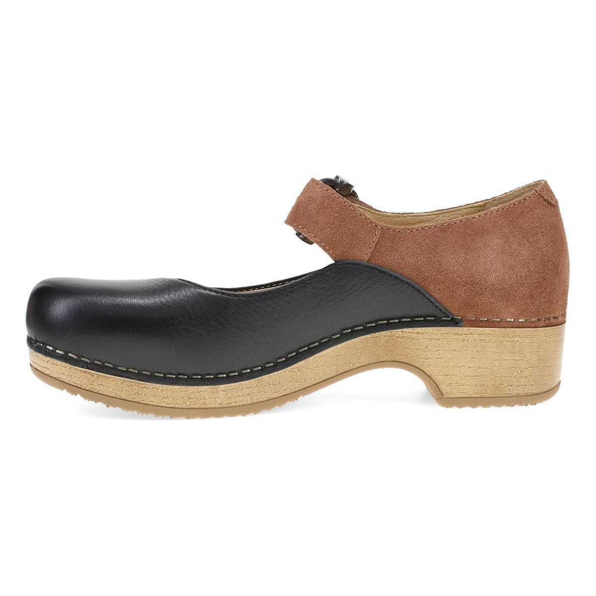 Bonny Mary Jane Black/Luggage | Dansko Exclusive