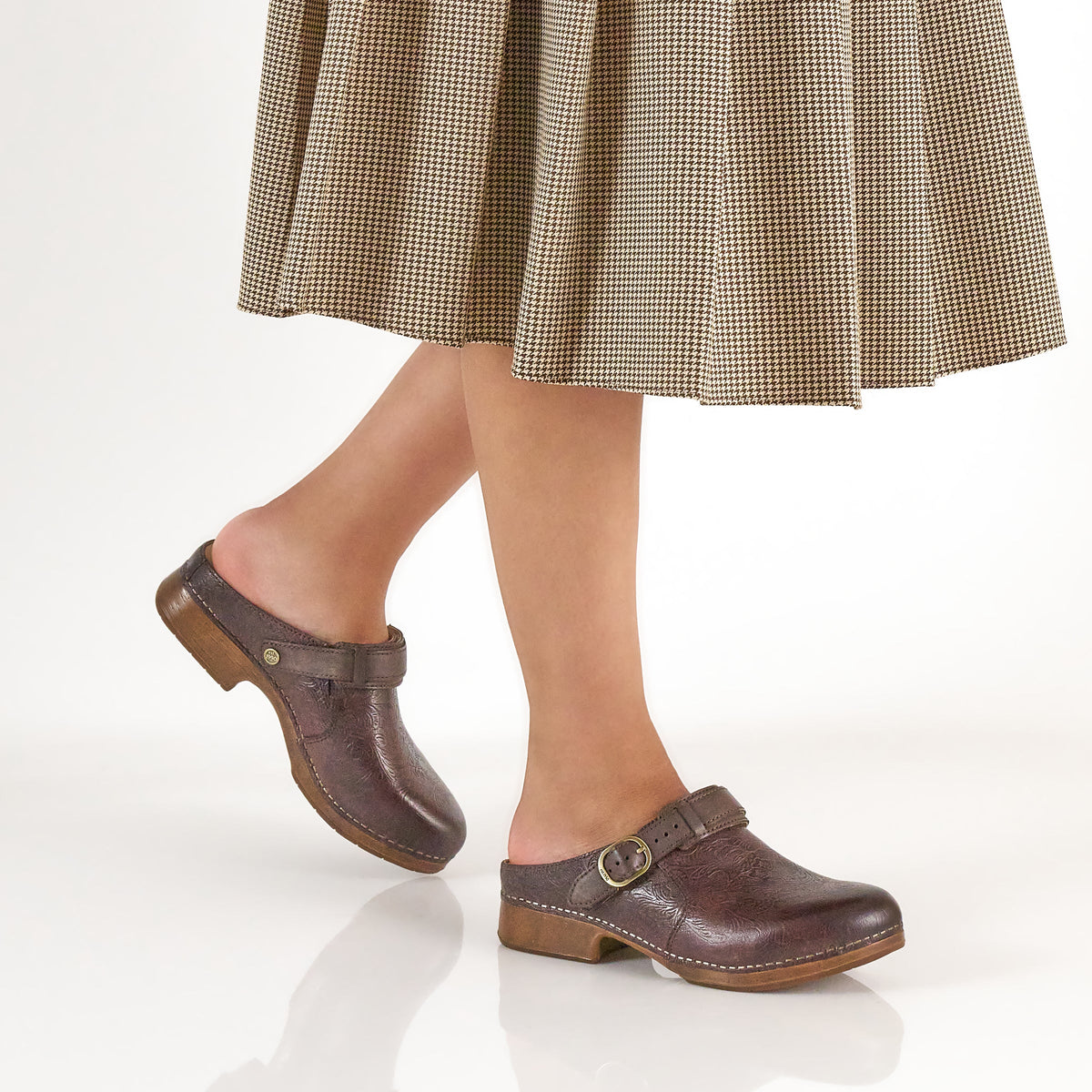 Millie Chocolate Tooled | Dansko Recommended