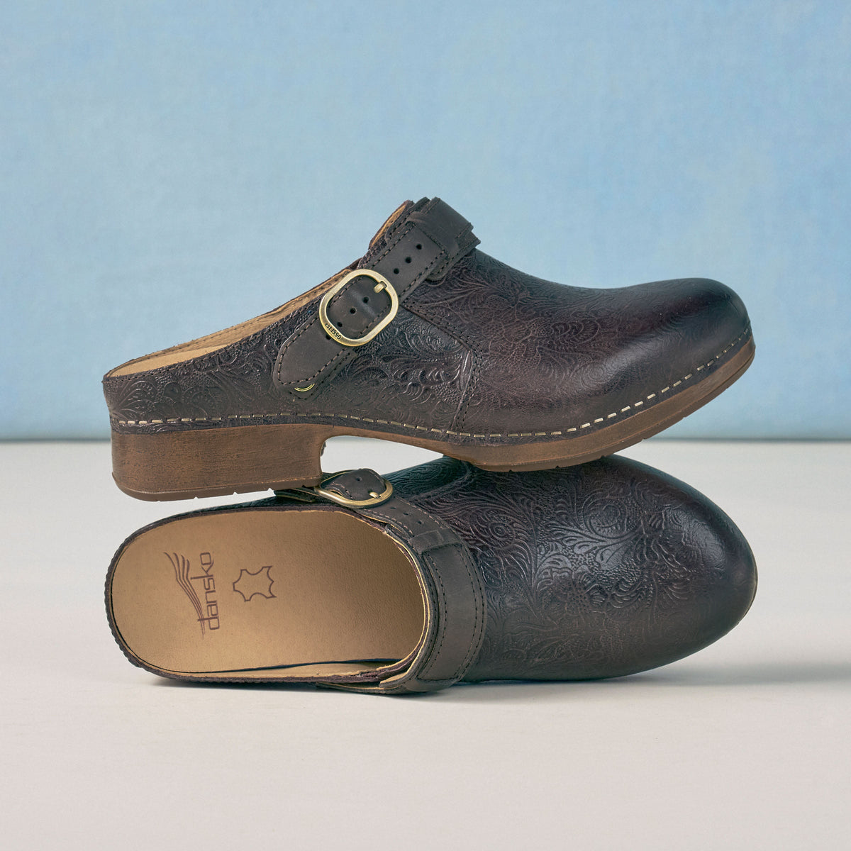 Millie Chocolate Tooled | Dansko Recommended