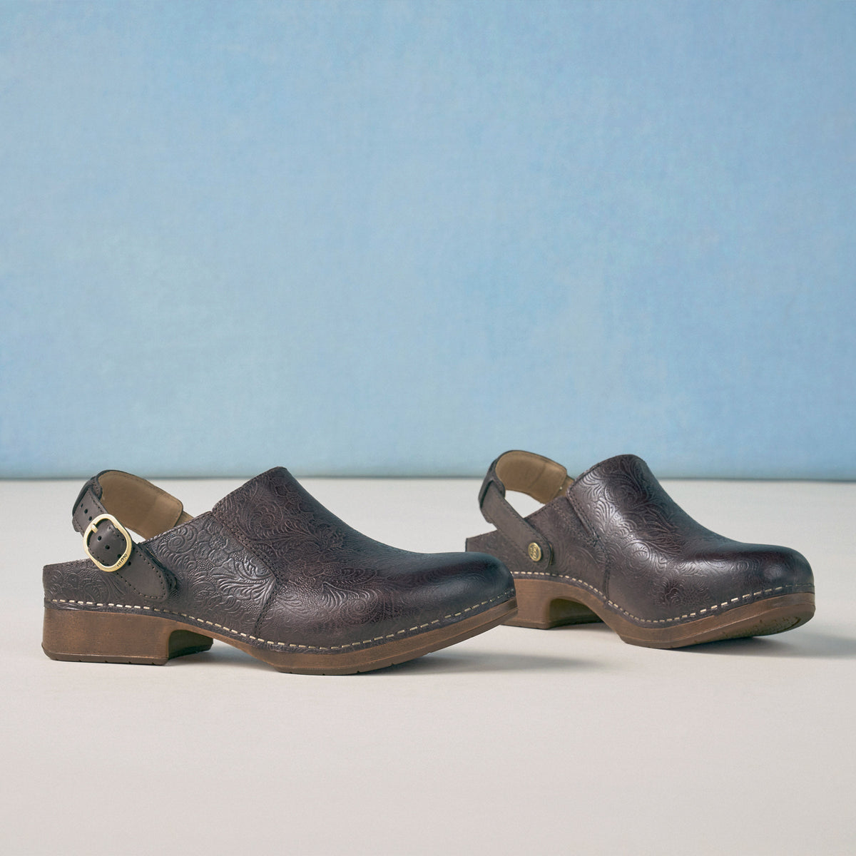 Millie Chocolate Tooled | Dansko Recommended