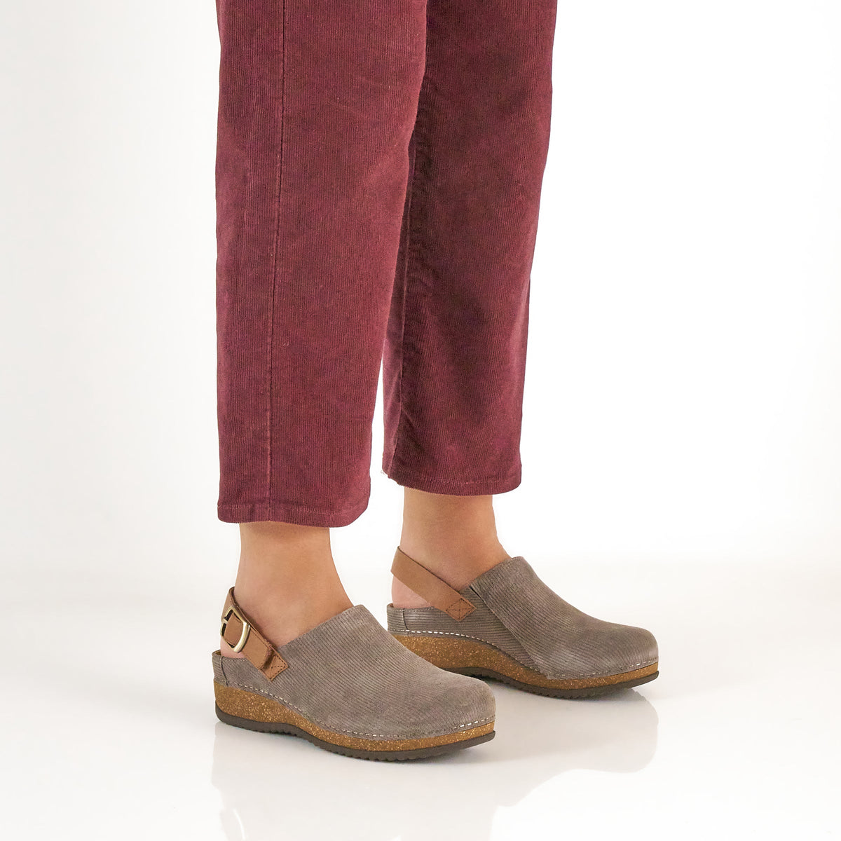 Merrin Stone Embossed Suede | Dansko New
