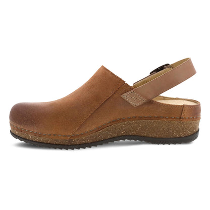 Merrin Tan Burnished Suede | Dansko Discount
