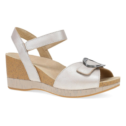 Pearl Metallic Sandal,36