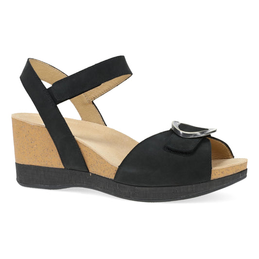 Stella Black Milled Nubuck | Dansko Signature