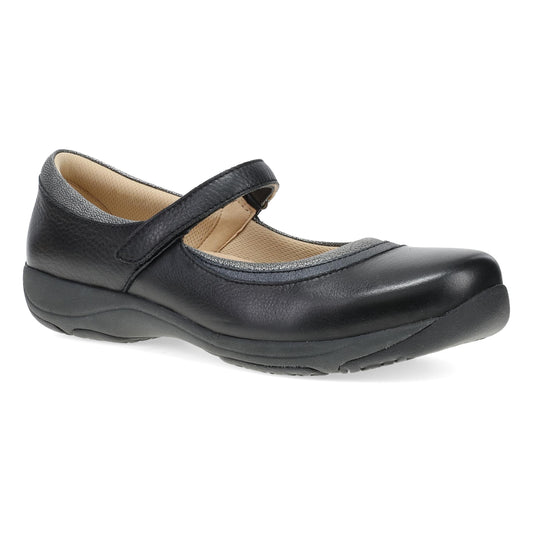 Stacy 2.0 Wide Black Leather | Dansko Exclusive