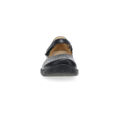 Stacy Wide Black Waxy Burnished | Dansko Sale