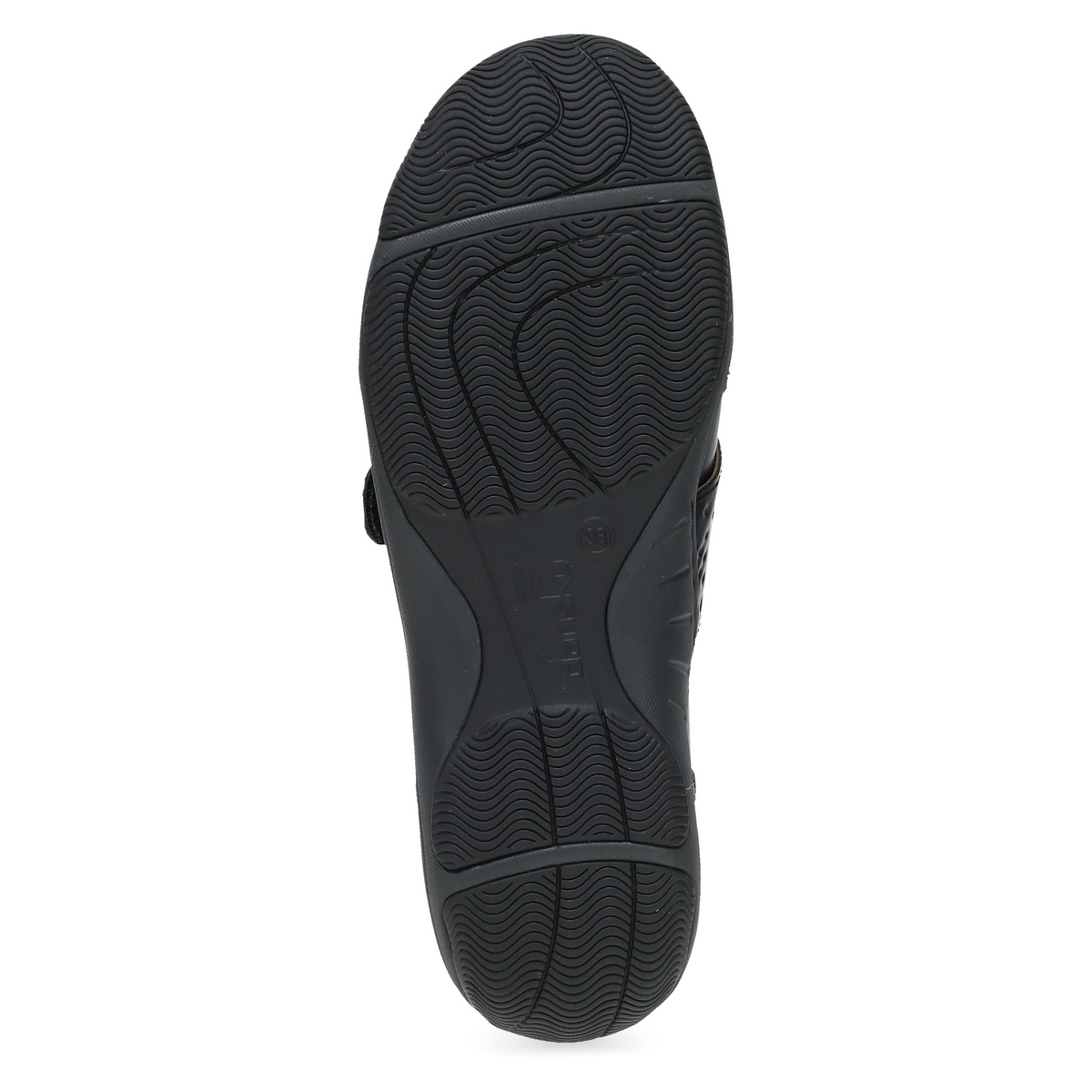 Sallie Wide Black Waxy Burnished | Dansko Value