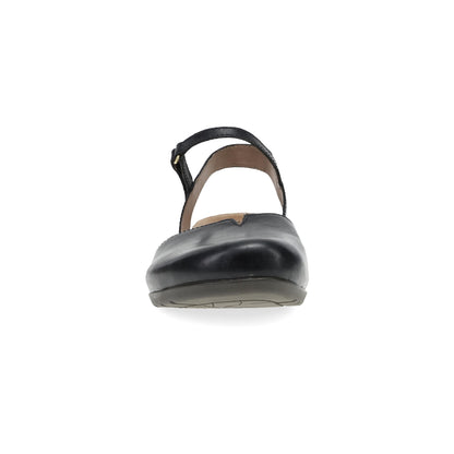 Rowan Wide Black Waxy Burnished | Dansko Special Offer