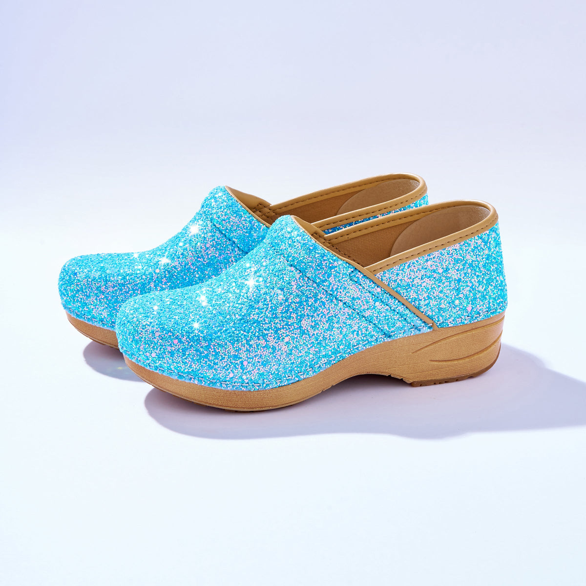 Wide XP 2.0 Ice Blue Glitter | Dansko Latest