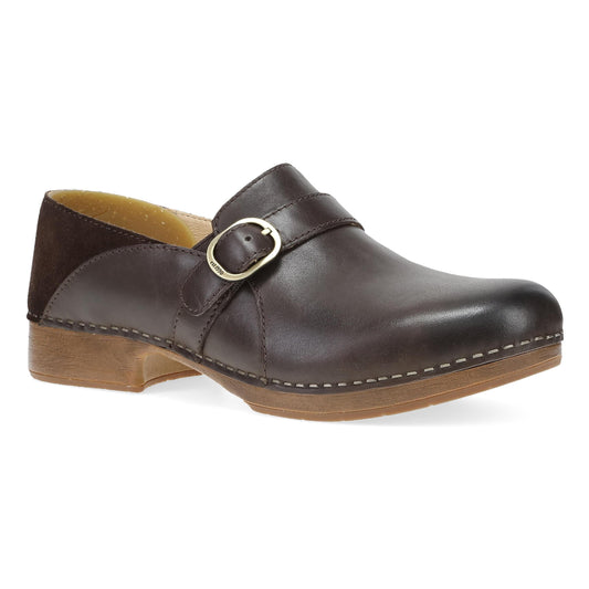Margaret Chocolate Burnished Calf | Dansko Best Seller