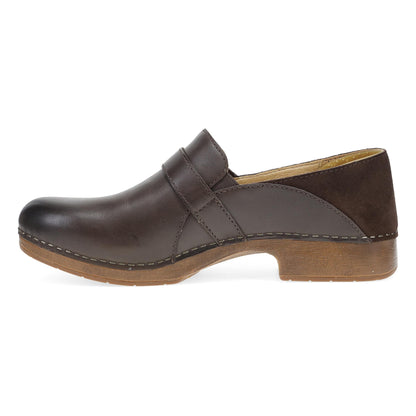 Margaret Chocolate Burnished Calf | Dansko Best Seller