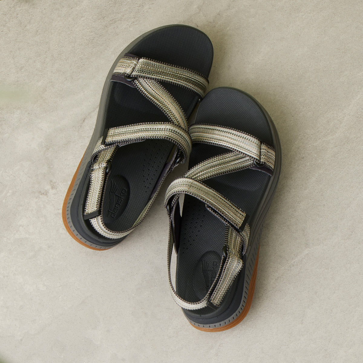 Rayna Black Multi Webbing | Dansko Trending