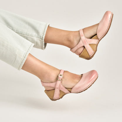 Tiffani Pink Milled Burnished | Dansko Top Pick