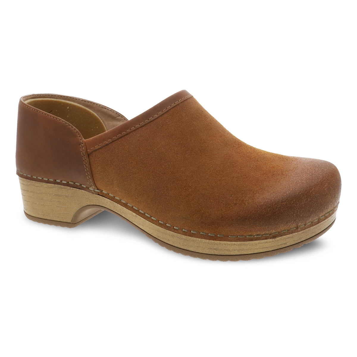 Brenna Tan Burnished Suede | Dansko Best Seller
