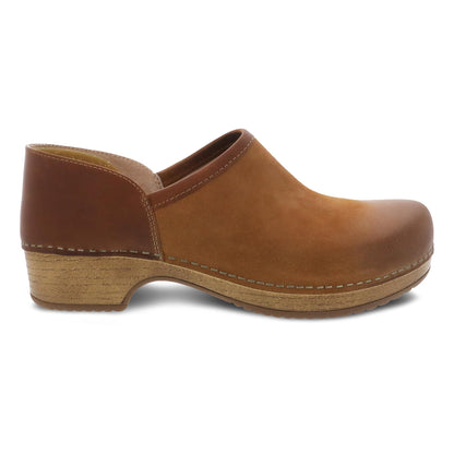 Brenna Tan Burnished Suede | Dansko Best Seller