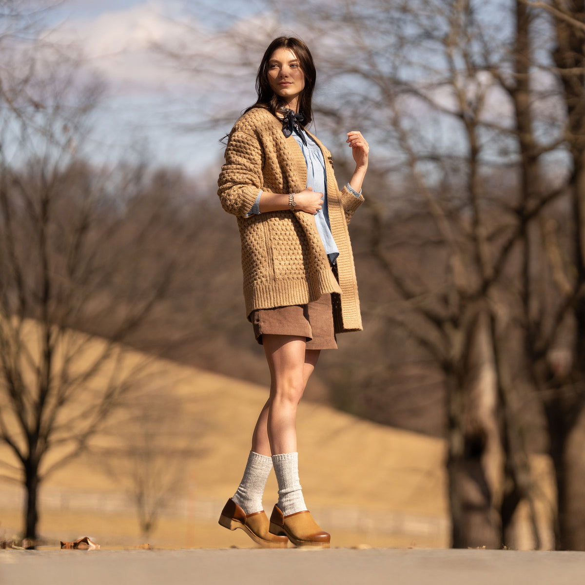 Brenna Tan Burnished Suede | Dansko Best Seller