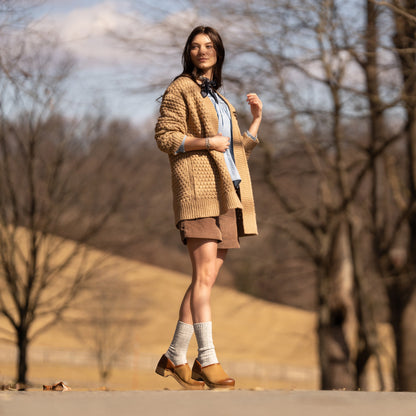 Brenna Tan Burnished Suede | Dansko Best Seller
