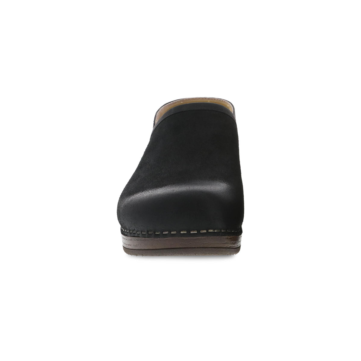 Brenna Black Burnished Suede | Dansko Trending