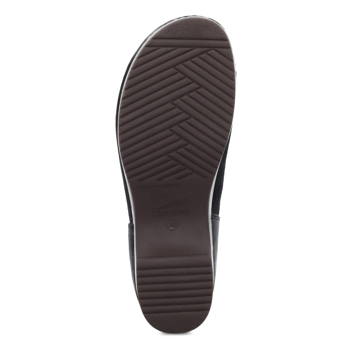 Brenna Black Burnished Suede | Dansko Trending