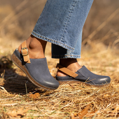 Merrin Blue Burnished Suede | Dansko Hot Sale