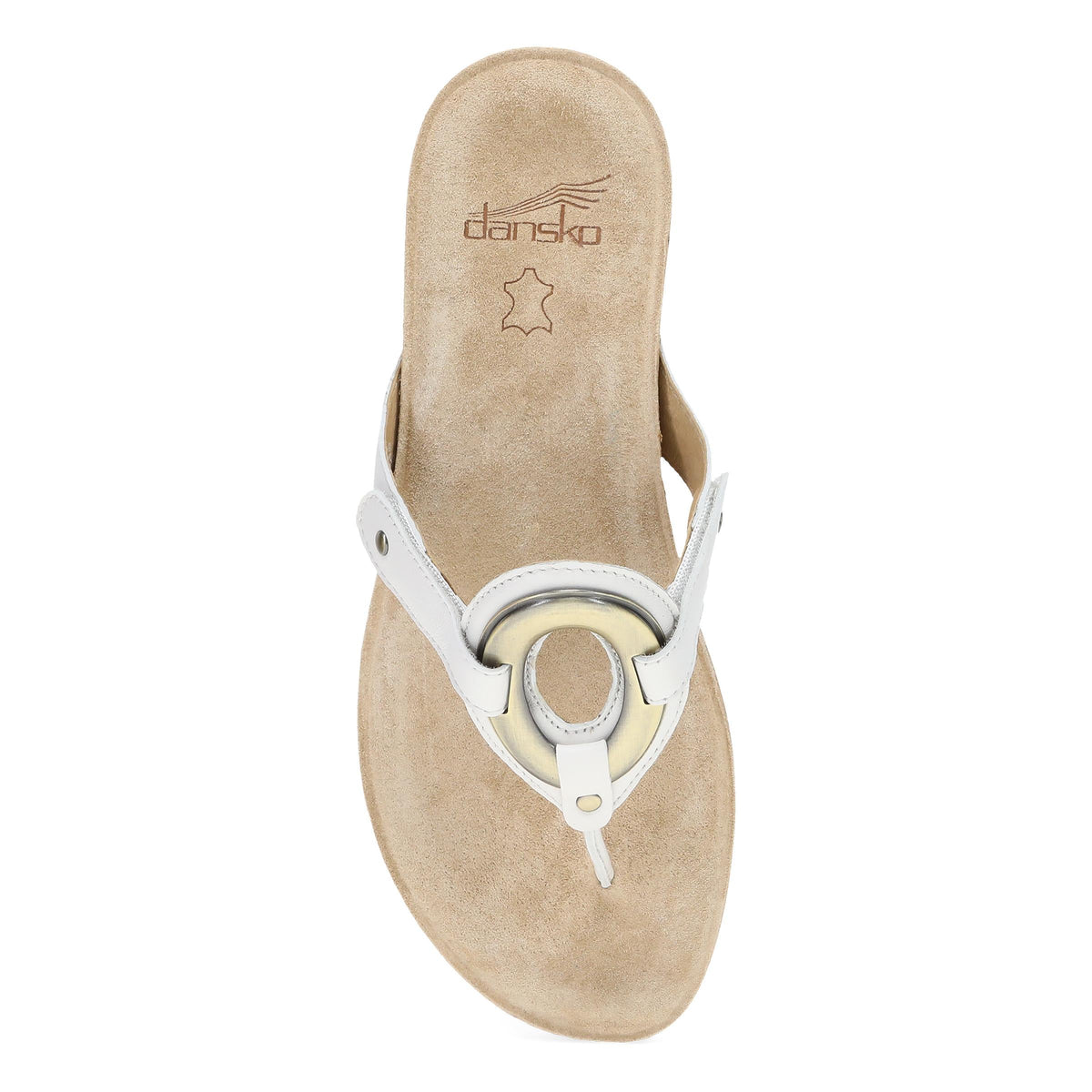 Rosalia White Leather | Dansko Essential